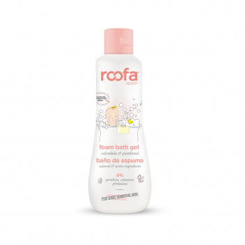 Roofa Calendula & Panthenol Soothing Foam Bath Gel