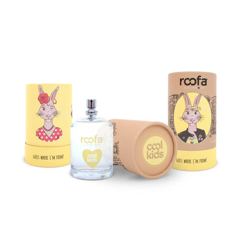 Roofa Eau De Toilette Cool Kids for Girls – Lemon Mint & Rose Delight"Spain"