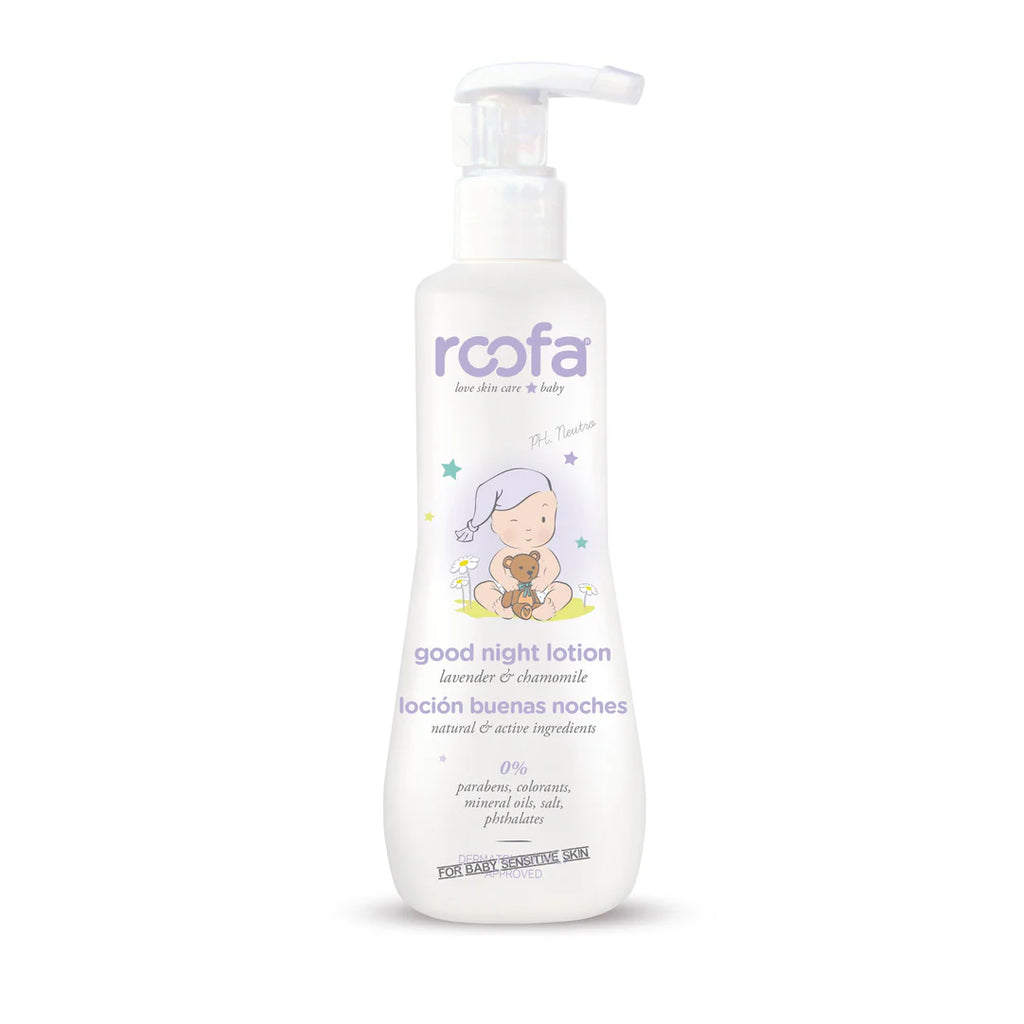 Roofa Good Night Hydrating Lotion with Almond Oil & Chamomile