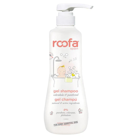 Roofa Calendula & Panthenol Gentle Baby Shampoo Gel